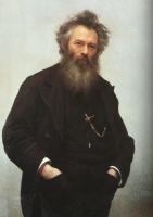 Ivan Nikolaevich Kramskoy - Portrait of Ivan I Shishkin
